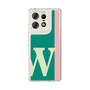 スリムプロテクションケース［ オリジナル - initial color line - W green ］