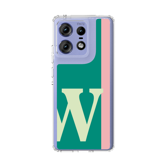 スリムプロテクションケース［ オリジナル - initial color line - W green ］