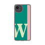 スリムプロテクションケース［ オリジナル - initial color line - W green ］
