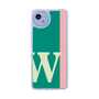 スリムプロテクションケース［ オリジナル - initial color line - W green ］