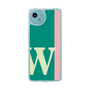 スリムプロテクションケース［ オリジナル - initial color line - W green ］