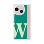 スリムプロテクションケース［ オリジナル - initial color line - W green ］