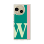 スリムプロテクションケース［ オリジナル - initial color line - W green ］