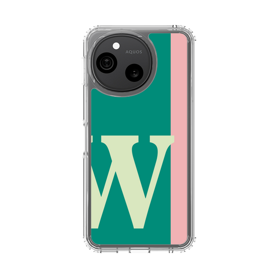 スリムプロテクションケース［ オリジナル - initial color line - W green ］