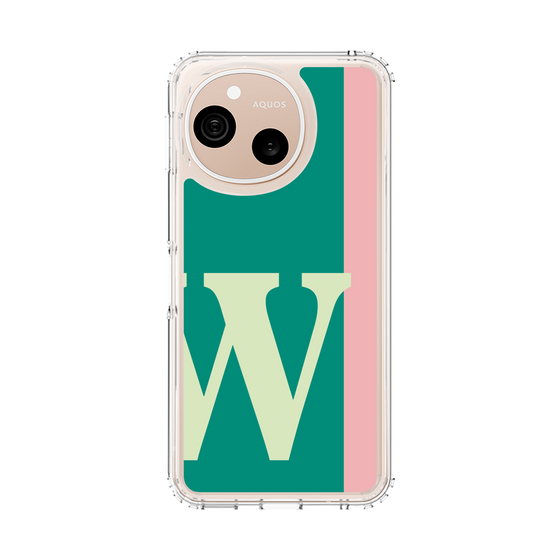 スリムプロテクションケース［ オリジナル - initial color line - W green ］