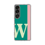 スリムプロテクションケース［ オリジナル - initial color line - W green ］