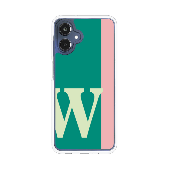 スリムプロテクションケース［ オリジナル - initial color line - W green ］