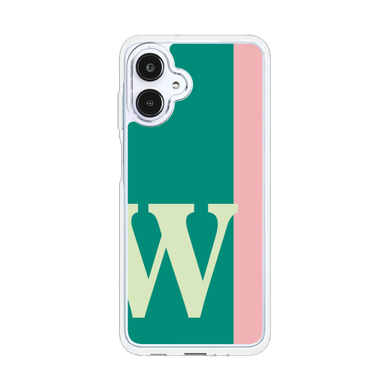 スリムプロテクションケース［ オリジナル - initial color line - W green ］