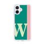 スリムプロテクションケース［ オリジナル - initial color line - W green ］