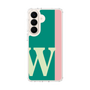 スリムプロテクションケース［ オリジナル - initial color line - W green ］