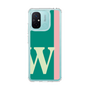 スリムプロテクションケース［ オリジナル - initial color line - W green ］