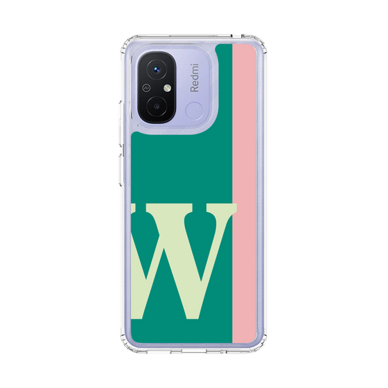 スリムプロテクションケース［ オリジナル - initial color line - W green ］