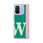 スリムプロテクションケース［ オリジナル - initial color line - W green ］
