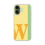 スリムプロテクションケース［ オリジナル - initial color line - W yellow ］