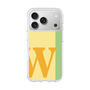 スリムプロテクションケース［ オリジナル - initial color line - W yellow ］