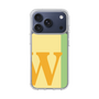 スリムプロテクションケース［ オリジナル - initial color line - W yellow ］