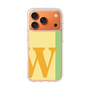 スリムプロテクションケース［ オリジナル - initial color line - W yellow ］