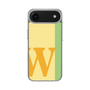 スリムプロテクションケース［ オリジナル - initial color line - W yellow ］