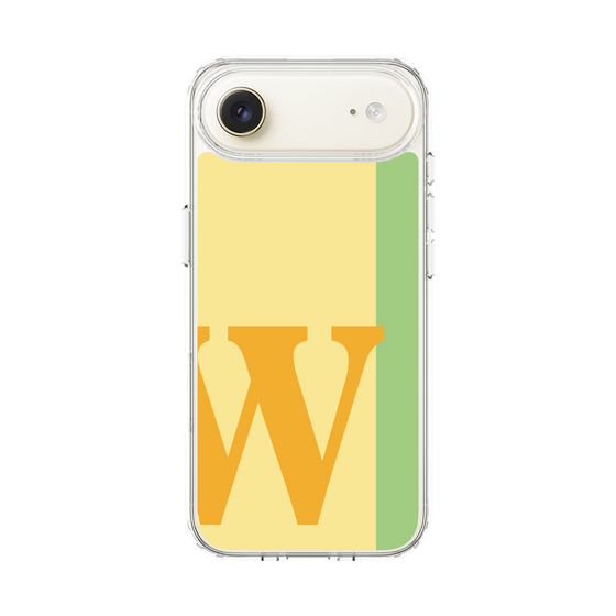 スリムプロテクションケース［ オリジナル - initial color line - W yellow ］