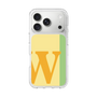 スリムプロテクションケース［ オリジナル - initial color line - W yellow ］