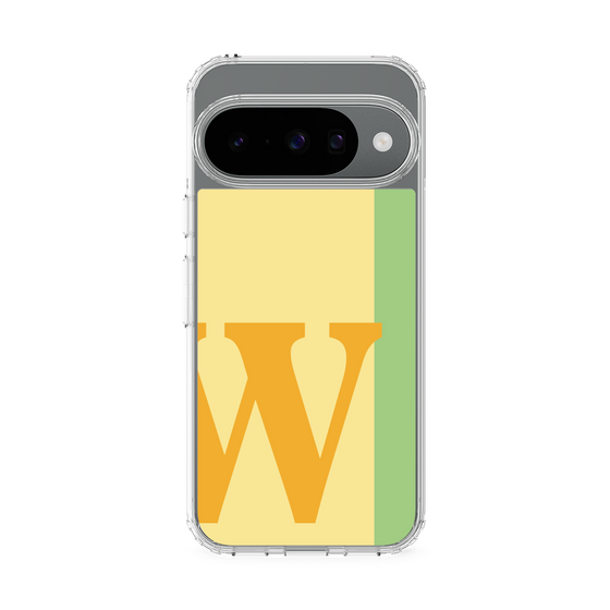 スリムプロテクションケース［ オリジナル - initial color line - W yellow ］