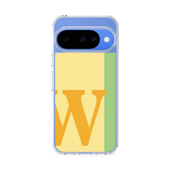 スリムプロテクションケース［ オリジナル - initial color line - W yellow ］