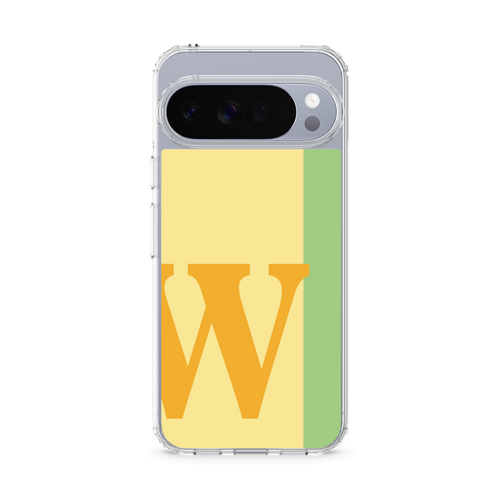 スリムプロテクションケース［ オリジナル - initial color line - W yellow ］