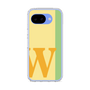 スリムプロテクションケース［ オリジナル - initial color line - W yellow ］