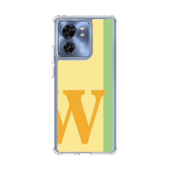 スリムプロテクションケース［ オリジナル - initial color line - W yellow ］