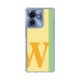 スリムプロテクションケース［ オリジナル - initial color line - W yellow ］