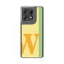 スリムプロテクションケース［ オリジナル - initial color line - W yellow ］