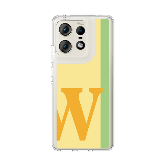 スリムプロテクションケース［ オリジナル - initial color line - W yellow ］
