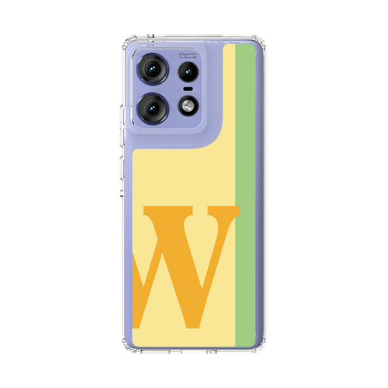 スリムプロテクションケース［ オリジナル - initial color line - W yellow ］