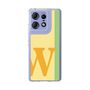 スリムプロテクションケース［ オリジナル - initial color line - W yellow ］