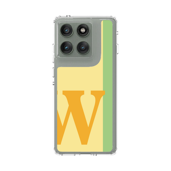 スリムプロテクションケース［ オリジナル - initial color line - W yellow ］