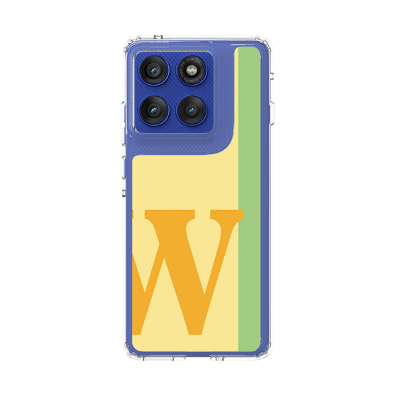 スリムプロテクションケース［ オリジナル - initial color line - W yellow ］