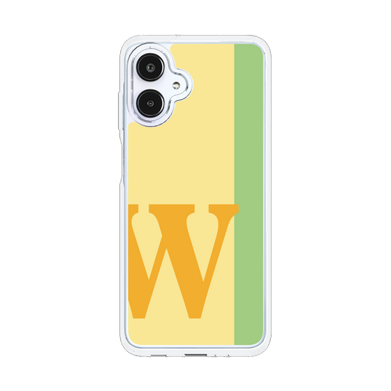 スリムプロテクションケース［ オリジナル - initial color line - W yellow ］