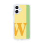 スリムプロテクションケース［ オリジナル - initial color line - W yellow ］