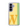 スリムプロテクションケース［ オリジナル - initial color line - W yellow ］