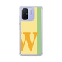 スリムプロテクションケース［ オリジナル - initial color line - W yellow ］