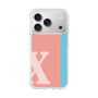スリムプロテクションケース［ オリジナル - initial color line - X pink ］