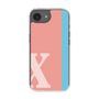 スリムプロテクションケース［ オリジナル - initial color line - X pink ］
