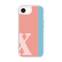 スリムプロテクションケース［ オリジナル - initial color line - X pink ］