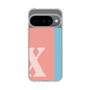 スリムプロテクションケース［ オリジナル - initial color line - X pink ］