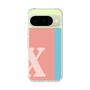 スリムプロテクションケース［ オリジナル - initial color line - X pink ］