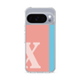 スリムプロテクションケース［ オリジナル - initial color line - X pink ］
