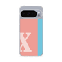 スリムプロテクションケース［ オリジナル - initial color line - X pink ］