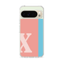 スリムプロテクションケース［ オリジナル - initial color line - X pink ］