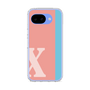 スリムプロテクションケース［ オリジナル - initial color line - X pink ］