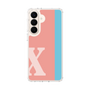スリムプロテクションケース［ オリジナル - initial color line - X pink ］